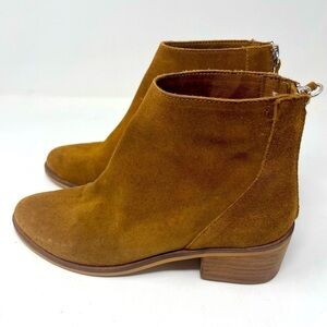 Steve Madden Leather Booties Brown 7